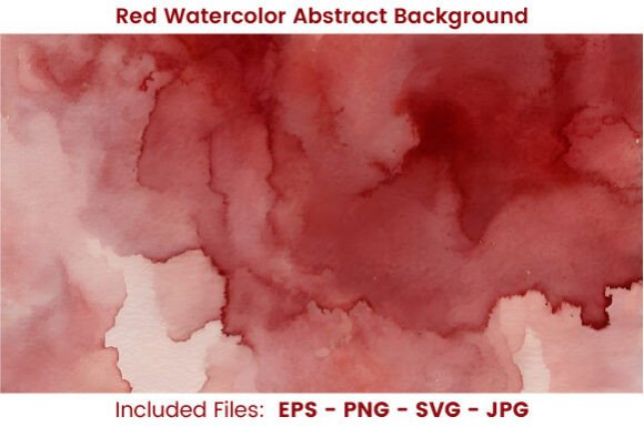 Download Christmas Watercolor Red Background - Red Collection