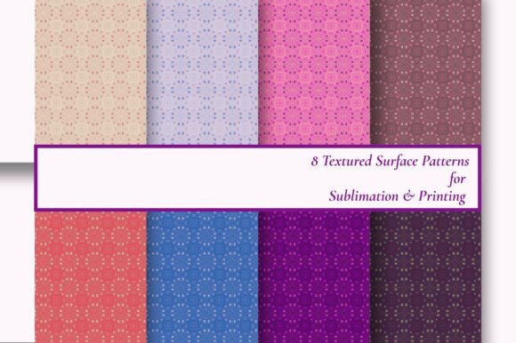 Download 8 Abstract Textured Sublimation Patterns - Red Collection