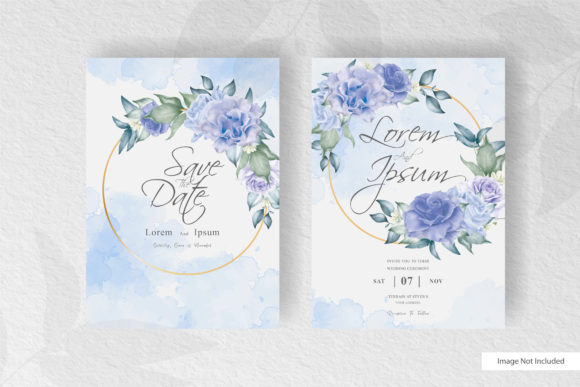Download Watercolor Purple Florals Wedding Design - Wedding design Collection