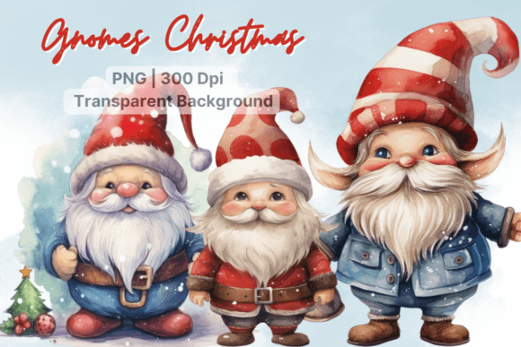 Download Cute Gnome Christmas Clipart - Gnome christmas Collection