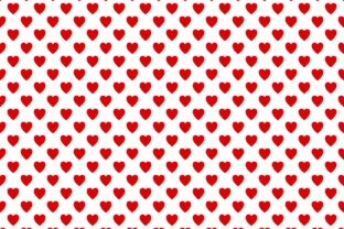 Download Seamless Red Heart Pattern - Red Collection