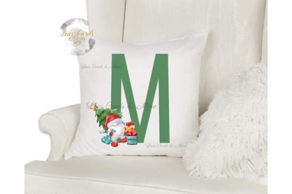 Download Green Gnome Christmas Alphabet Design - Gnome christmas Collection