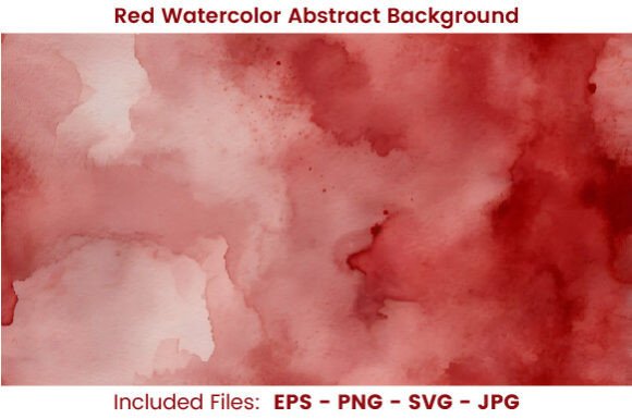 Download Christmas Watercolor Red Background - Red Collection
