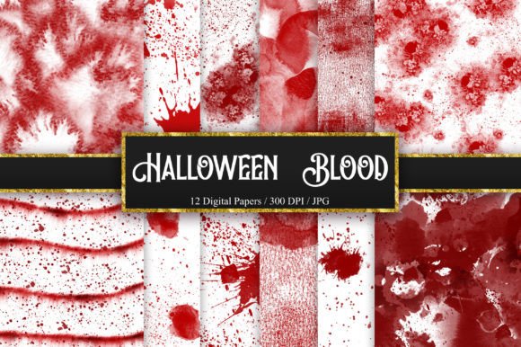 Download Halloween Blood Texture Background - Premium Resources